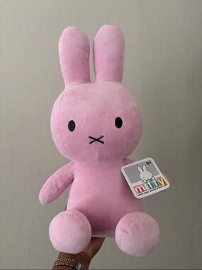 miffy Pink Plush Bunny